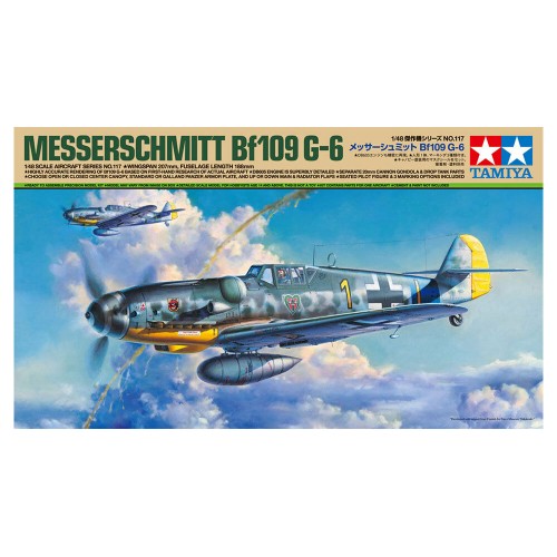 1/48 Tamiya Messerschmitt Bf109 G-6 61117